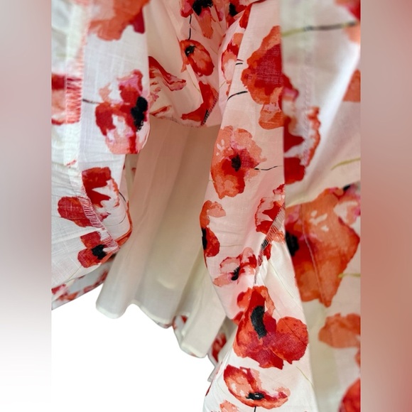 Matilda Jane Enchanted Garden Summer Siesta Poppy Maxi Dress Medium Cottagecore - Picture 5 of 10